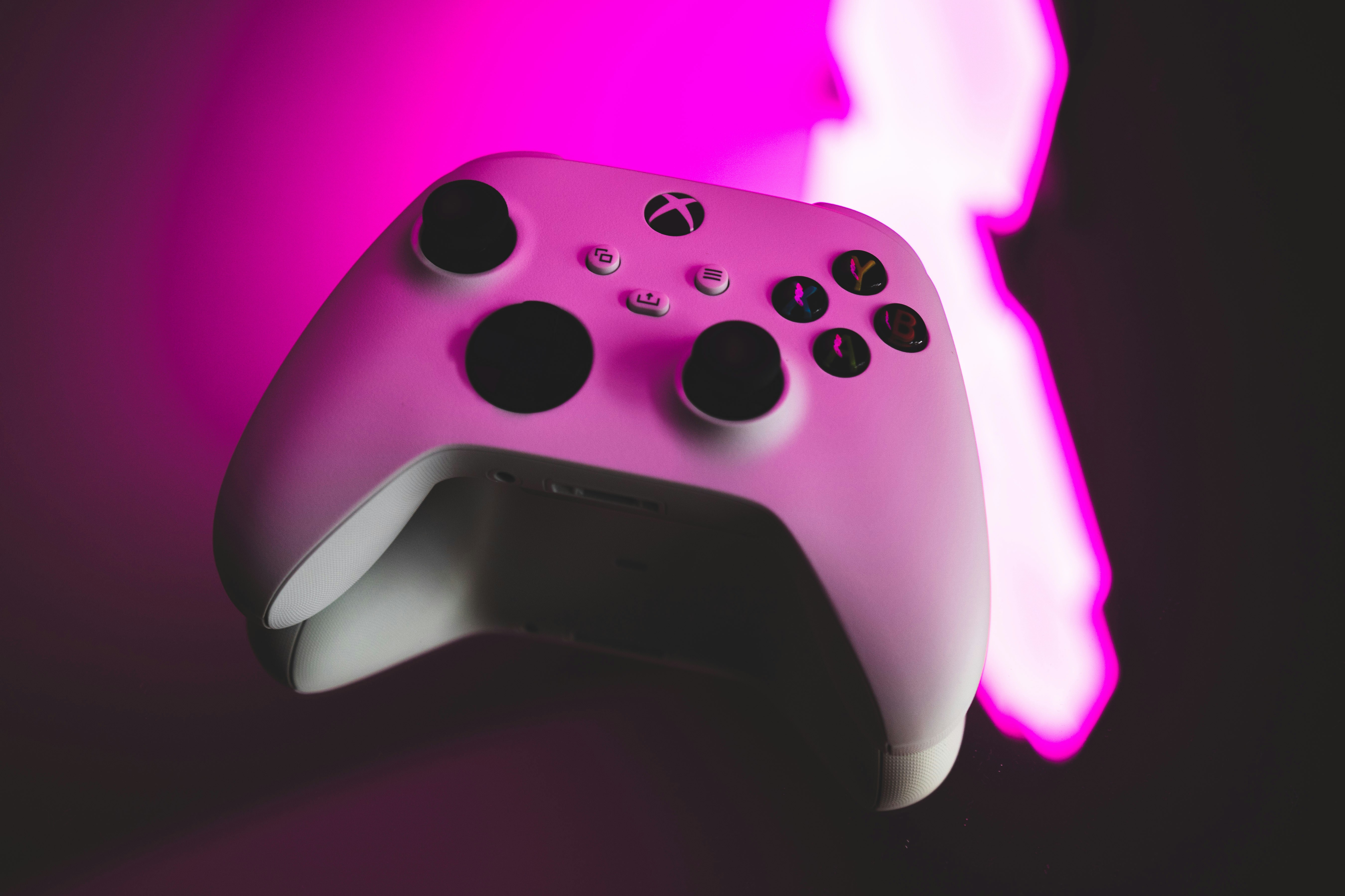 Gamer with headphones